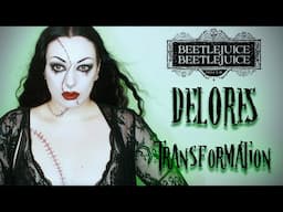 DELORES Halloween Transformation/Tutorial - Beetlejuice Beetlejuice | Toxic Tears