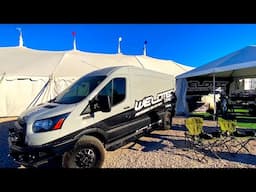 Van Life | Quartzsite big Tent & Prepping for AWA Meetup