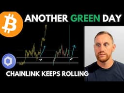 Bitcoin UP ONLY Continues, Chainlink Keep Rolling, Ethereum Bottoming Out