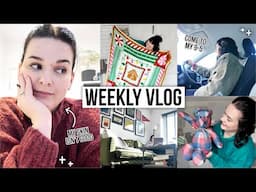 a VERY vulnerable week 🌟 acne struggles, the 9-5 reality & cosy crafts