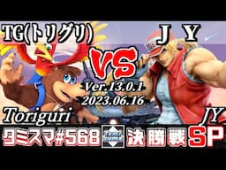 【スマブラSP】タミスマSP568 決勝戦 TG(トリグリ)(バンジョー＆カズーイ) VS JY(テリー) - オンライン大会