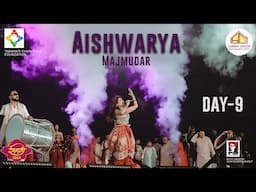 Aishwarya Majmudar || Rangtaali 2024 || Garba Mahotsav || Day - 9 || Borivali West || MHB Colony ||