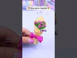 Manualidades con papel / Ideas para regalar #diy #manualidades #miniaturas #love #innovamanualidades