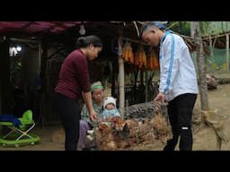 Ly Thi Di, sold all the chickens, to prepare, for the new journey, for the family.