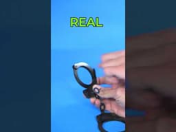 3d printed handcuffs vs real