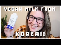 VEGAN MILK FROM KOREA - MILDOO REVIEW