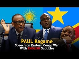 L415: PAUL KAGAME SPEECH IN KINYARWANDA, IGA VUBA ICYONGEREZA