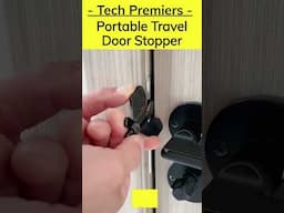 Portable Travel Door Stopper | Portable Door Locks For Travel | Portable Door Lock | #shorts