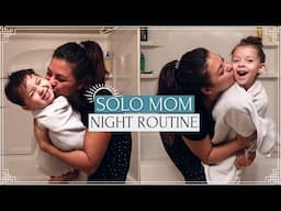 Realistic Solo Working Mom Night Routine With 2 Kids | Tiffany Day