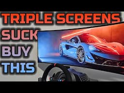 Sim racing on a super ultrawide monitor is the best And Here's Why