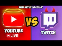 Should you stream on YouTube Live? Twitch VS YouTube Live