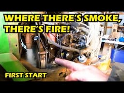 Diesel Engine Rebuild - First Start!