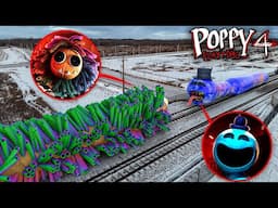 Drone Catches DOEY THE DOUGHMAN EATER vs YARNABY EATER IN REAL LIFE! (POPPY PLAYTIME CHAPTER 4)