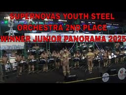 Supernovas Youth Steel Orchestra Energy Killers Junior Panorama Finals Trinidad Carnival 2025