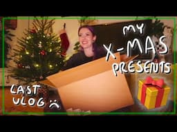 Vlogmas day 24: My Christmas Eve and My X-Mas presents! 🎁