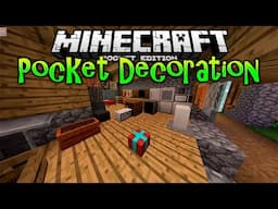 FURNITURE MOD EN MCPE !!? - Pocket Decorations Mod | Minecraft PE 0.15.6 (Pocket Edition)