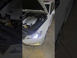 JDM LEXUS ISF - New Battery ! Found a compatible! #cars #battery #automobile #jdm #shorts ##youtube