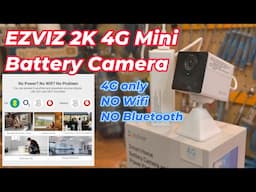 EZVIZ 2K mini battery camera: Can't get this to work properly or is it just rubbish?