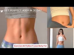 Exercise Actually Lose Belly Fat | Lose Belly Fat in Week | Home Fitness Challenge