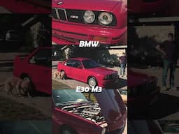 The BMW E30 M3 is Iconic! #shorts