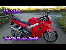 ★ 2001 HONDA VFR 800 REVIEW ★