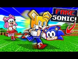 Sonic for a Day in Minecraft!!