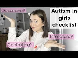 AUTISM in females SIGNS//life as an AUTISTIC GIRL