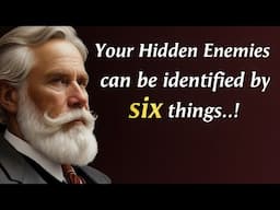 Six Best Way To Recognise Hidden Enemies | Quotes Change Life