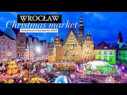 Wroclaw's Christmas Wonderland | A Journey Through Europe's Best Christmas Market 🎄🎅