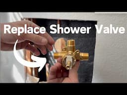 How To Replace A Shower Valve