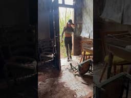 Strange leaks in abandoned home - what is upstairs laying on the floor? #haunted  #abandoned