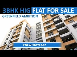 1942 sq ft 3 BHK + 3T Flat in Greenfield Ambition in Newtown Action Area 2 | Watta Place