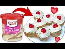 3 Easy Vanilla Cherry Cream Cheese Filled Cupcakes Ideas - How to Fill Cupcakes