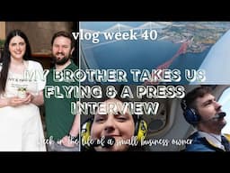 ANOTHER PRESS INTERVIEW! Candle Studio Vlog Week 40 | Small Business Vlog