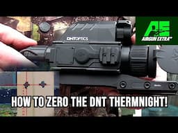 How to zero and shim the DNT Thermnight thermal / digital day and night scope