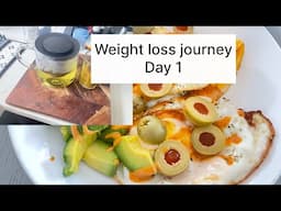 Weight loss journey Day 1/30 . Meal prep for weight loss. Weight loss recipes