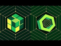 3D Hexagon Motion Graphics Background Animation