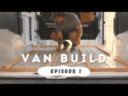 Converting My New Van! Designing a Layout & Starting the Build | Build Ep. 1