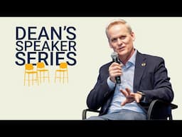 Dean's Speaker Series | Brian Gross, MBA '08 | North America COO of the Boston Consulting Group