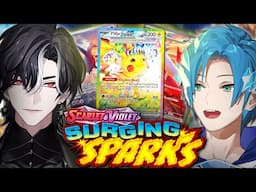 ⚡ SURGING SPARKS ⚡  BOOSTER BOX OPENING w/ @LucienLunaris 【Pokemon Cards Opening】