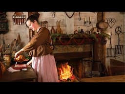 Cozy Winter Cooking 200 Years Ago - January, 1825