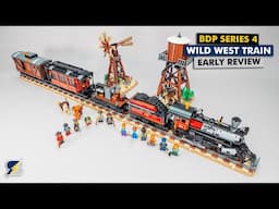 Bricklink Designer Program Series 4 - Wild West Train early review