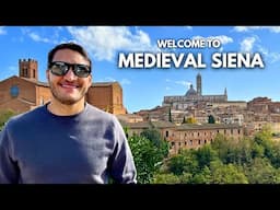 Siena Walking Tour! 🇮🇹 Exploring Italy's Medieval Tuscan Gem!