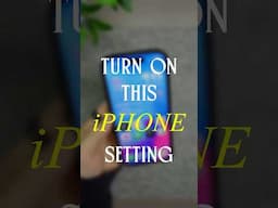 Turn On This iOS 18 iPhone Feature (Always Show Audio Control)📲