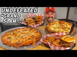 Eubank Pizza’s Undefeated 8lb "Grand Slam" Chicago-Style Food Challenge in Kentucky!!