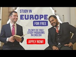 Study in Slovakia for FREE! 🎓 Top Public University Programs for International Students