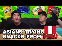 TRY TREATS MYSTERY SNACK BOX | Trying Snacks From Peru! | MUKBANG | LaterTofuEats