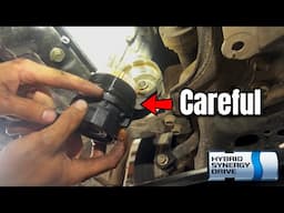 How to Change Oil Filter on 2010-2024 Toyota Prius (Watch out for This)