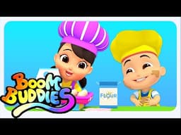 Boom Buddies Pat A Cake Chanson, Vidéos De Dessins Animés + Plus Comptines Pour Enfants