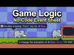 No-Code Game logic - With GDevelop